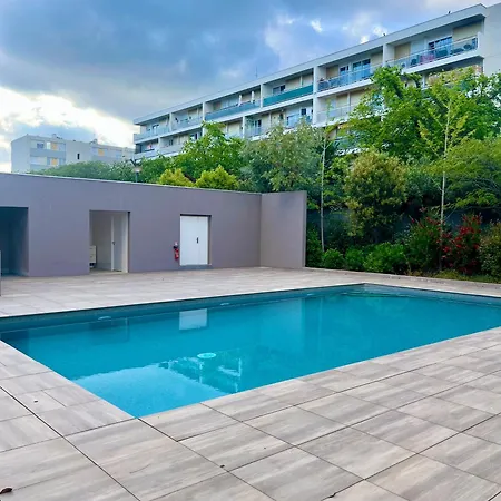 Lejlighed La Douceur Cannoise Soit Un 2p Cosy Terrasse Piscine Vue Jardin Proche A Pied Cannes